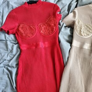 Beautiful red dress worn once for pix